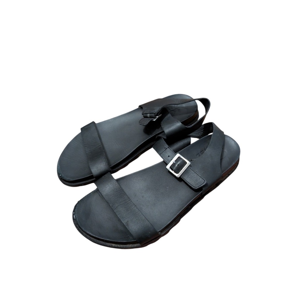 Sorel Black Roaming Decon Ankle Strap Sandal Size 8.5